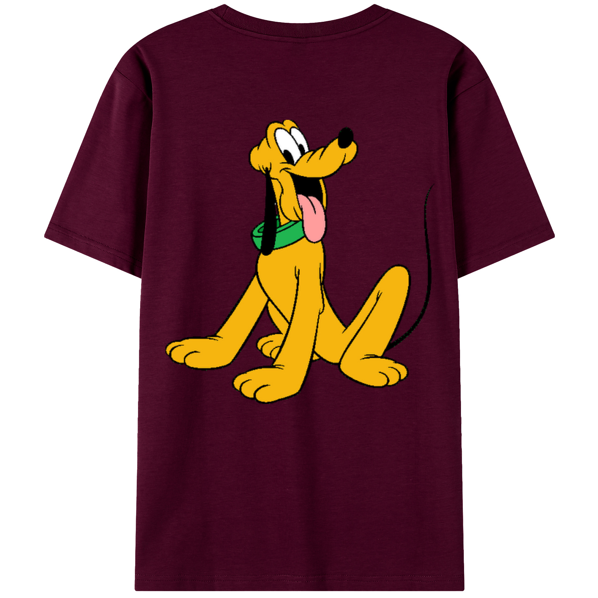 （画像用） ミッキーマウス Mickey Mouse レディース半袖Tシャツ(バックプリント)